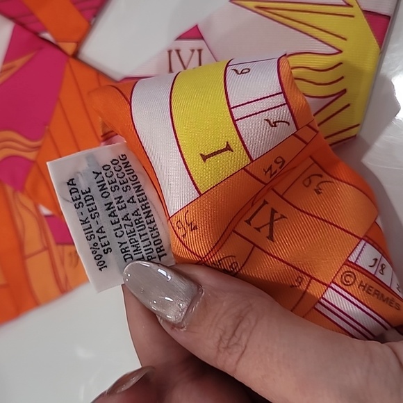 🆕️ Hermes Set Of Twillys With Box - Picture 4 of 5